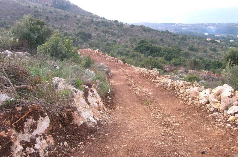 crete chania building land