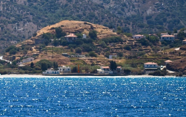 Ikaria beachfront building land